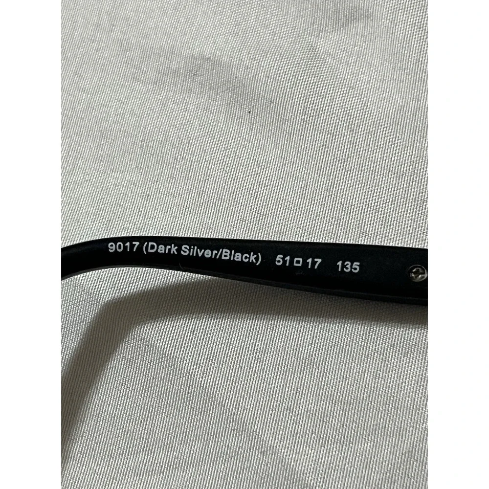 Coach Eyeglasses HC5065 9017 Dark Silver Metal Black 51-17 135 *Frames Only*